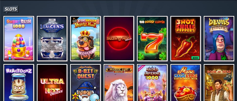 Jogar Slots no casino Allyspin
