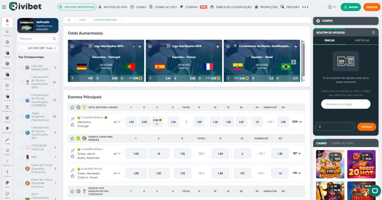 Ivibet Apostas Desportivas