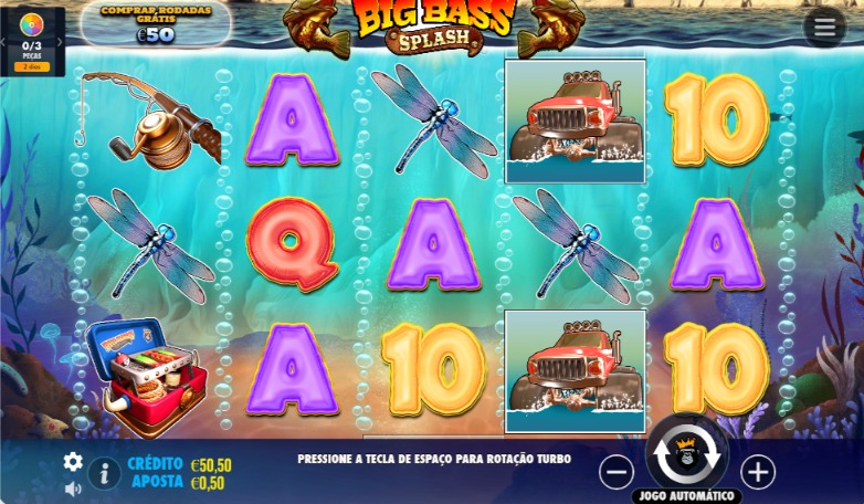 Slot Machine: Big Bass Splash