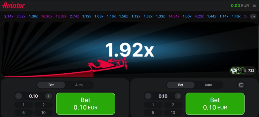 Jogar Aviator online no 22bet Casino