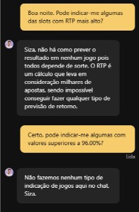 Resposta do Chat ao vivo da Oscarspin