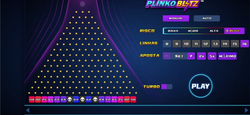Jogo Plinko Blitz na 22bet